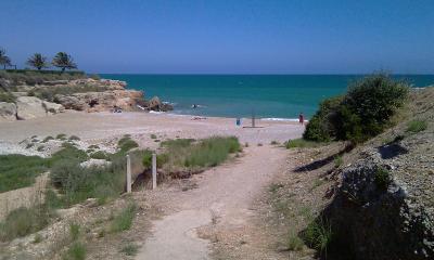 Unsere Bucht in Vinar&ograve;s